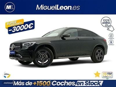 Usado Mercedes GLC300e 306 CV (225 kW) 2021 Negro Coupe