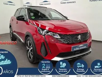 Usado Peugeot 3008 GT 130 CV (95 kW) 2022 Rojo SUV
