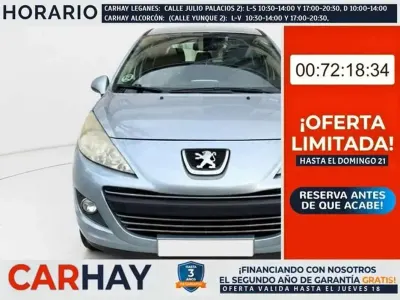 Usado Peugeot 207 92 CV (67 kW) 2010 Azul Utilitario