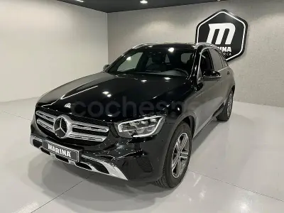 Usado Mercedes GLC220 194 CV (142 kW) 2022 Negro SUV
