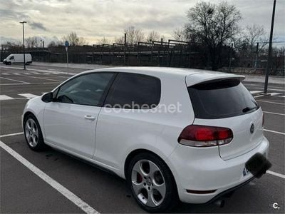 Usado VW Golf VI GTI 210 CV (154 kW) 2009 Blanco Utilitario