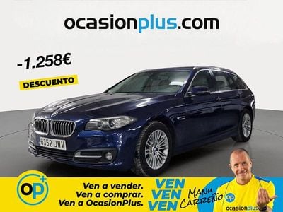 Usado BMW 520 190 CV (139 kW) 2017 Azul Familiar