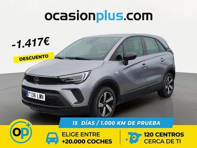 Usado Opel Crossland X Edition 110 CV (80 kW) 2022 Gris SUV