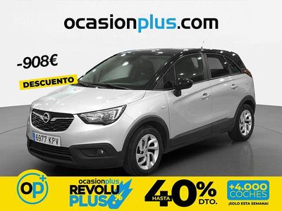 Usado Opel Crossland X Selective 81 CV (59 kW) 2018 Gris SUV