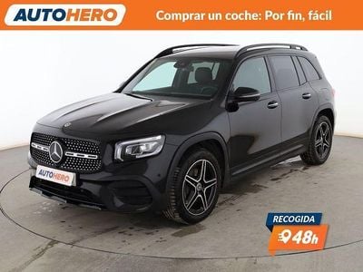 Usado Mercedes GLB200 AMG line 150 CV (110 kW) 2022 Negro SUV