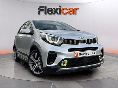 Usado Kia Picanto X-Line 101 CV (74 kW) 2019 Gris Utilitario