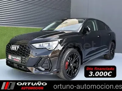 Usado Audi Q3 Sportback 150 CV (110 kW) 2022 Negro SUV