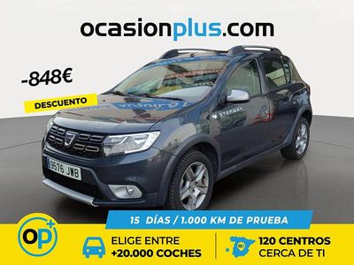 Gris Usado 2017 Dacia Sandero Stepway Utilitario | 10.602 € (Precio justo)