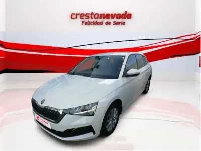 Brugt Skoda Scala Ambition 110 HK (80 kW) 2023 Hvid Hatchback