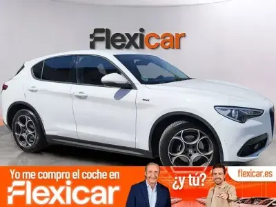 Usado Alfa Romeo Stelvio Executive 160 CV (117 kW) 2020 Blanco SUV