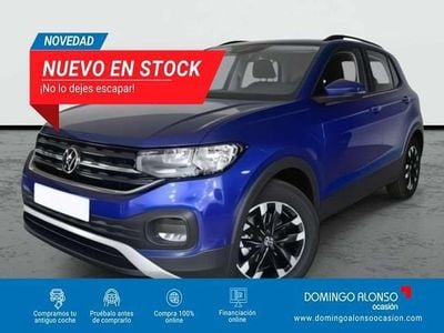 Usado VW T-Cross 95 CV (69 kW) 2022 Azul SUV