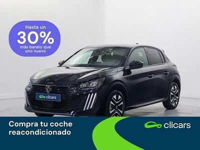 Usado Peugeot 208 Allure 101 CV (74 kW) 2025 Negro Utilitario