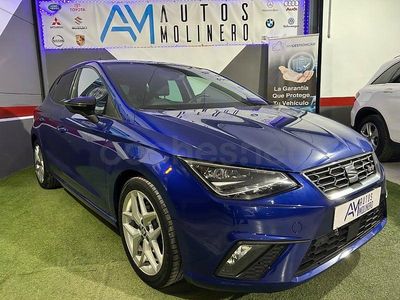 Usado Seat Ibiza FR 115 CV (84 kW) 2020 Azul Utilitario