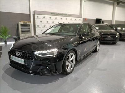 Usado Audi A4 S-Line 136 CV (100 kW) 2021 Negro Familiar