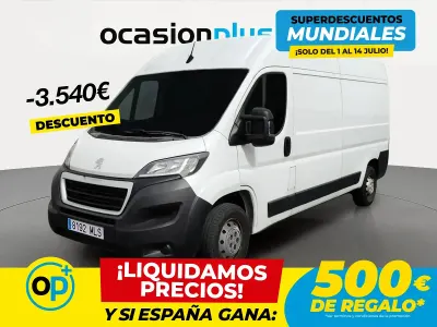 Usado Peugeot Boxer S 140 CV (102 kW) 2023 Blanco Van