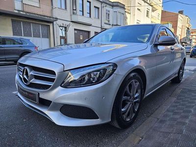 Usado Mercedes C220 170 HP (125 kW) 2017 Cinzento Sedan