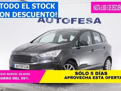 Usado Ford C-MAX Titanium 120 CV (88 kW) 2018 Gris Monovolumen