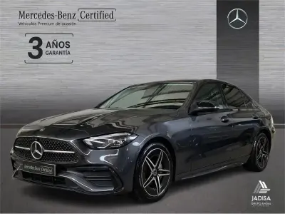 Usado Mercedes C220 AMG line 200 CV (147 kW) 2025 Gris Berlina