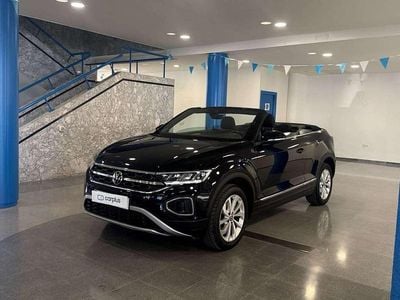 Begagnad VW T-Roc Cabriolet Style 150 HK (110 kW) 2023 Svart Cab