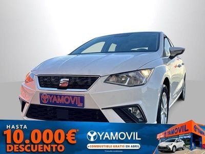 Usado Seat Ibiza Style Plus 90 CV (66 kW) 2019 Blanco Utilitario