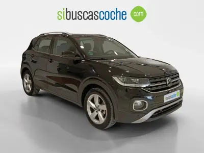 Usado VW T-Cross Sportline 110 CV (80 kW) 2021 Negro SUV
