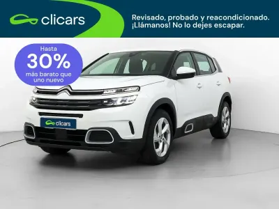 Usado Citroën C5 Aircross Live 131 CV (96 kW) 2021 Blanco SUV