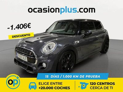 Usado Mini Cooper S 192 CV (141 kW) 2016 Gris Utilitario