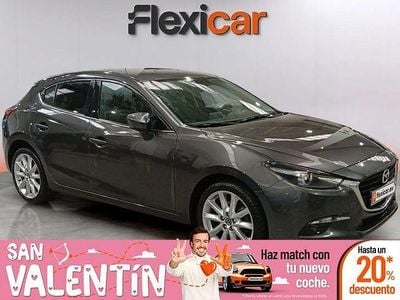 Usado Mazda 3 Style 120 CV (88 kW) 2017 Gris Berlina