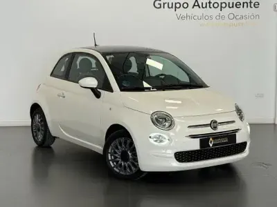 Używany Fiat 500 Lounge 70 KM (51 kW) 2020 Beżowy Sedan/Limuzyna