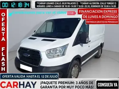 Usado Ford Transit Trend 131 CV (96 kW) 2021 Blanco Van