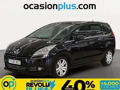 Usado Peugeot 5008 Allure 112 CV (82 kW) 2012 Negro Monovolumen