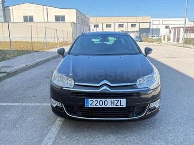 Usado Citroën C5 140 CV (102 kW) 2014 Negro Familiar
