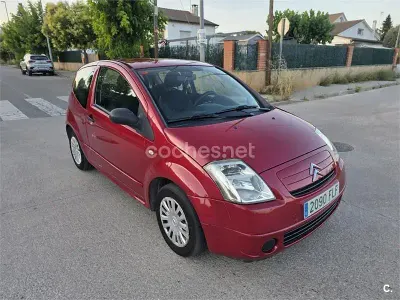 Usado Citroën C2 VTR Sport 61 CV (44 kW) 2007 Rojo Utilitario
