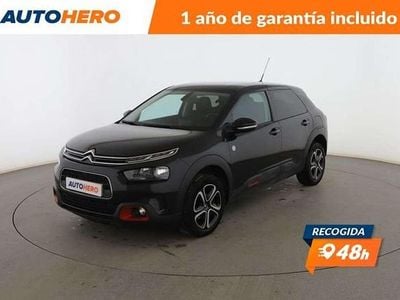 Usado Citroën C4 Cactus PureTech 111 CV (81 kW) 2020 Negro Utilitario