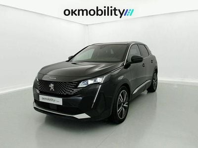 Negro perla nera Usado 2022 Peugeot 3008 GT | 21.500 € (Precio justo)