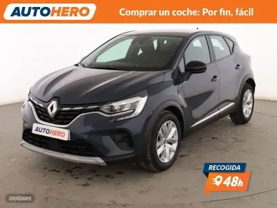 Usado Renault Captur Intens 91 CV (66 kW) 2021 Negro SUV