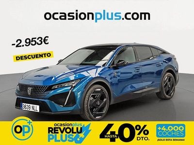 Usado Peugeot 408 GT 225 CV (165 kW) 2024 Azul SUV