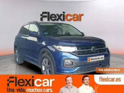 Usado VW T-Cross R-line 110 CV (80 kW) 2022 Azul SUV