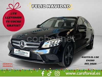 Negro Usado 2020 Mercedes C300e Familiar | 22.990 € (Buen precio)