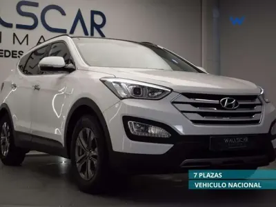 Usado Hyundai Santa Fe 150 CV (110 kW) 2015 Blanco SUV