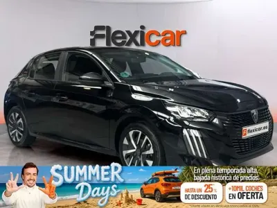 Usado Peugeot 208 Style 101 CV (74 kW) 2024 Negro Utilitario