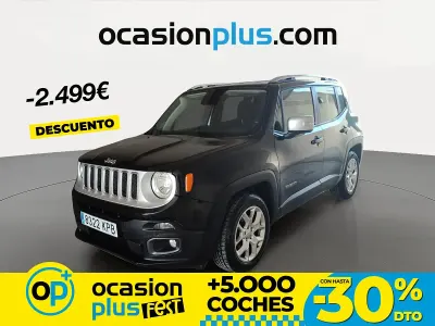 Usado Jeep Renegade Limited 120 CV (88 kW) 2018 Negro SUV