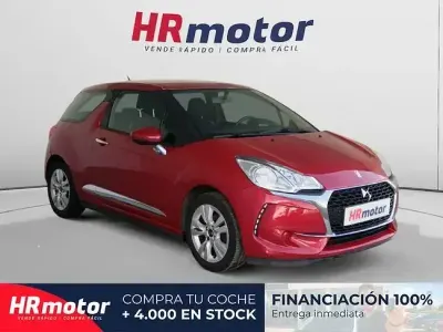 Usado DS Automobiles DS3 82 CV (60 kW) 2016 Rojo Utilitario