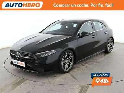Usado Mercedes A220 AMG line 135 CV (99 kW) 2025 Negro Berlina