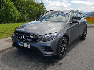 Gris / plata Usado 2017 Mercedes GLC220 AMG line SUV | 33.900 €