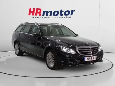 Usado Mercedes E300 231 CV (169 kW) 2015 Negro Familiar