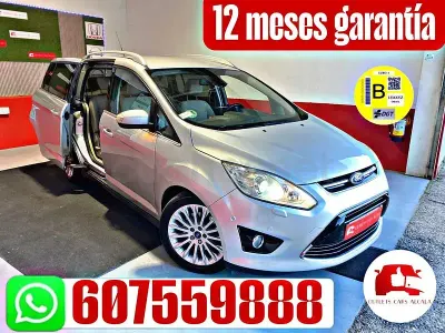 Usado Ford Grand C-Max Titanium 115 CV (84 kW) 2011 Gris / plata Monovolumen