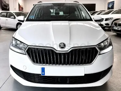 Usado Skoda Fabia Ambition 95 CV (69 kW) 2022 Blanco Utilitario