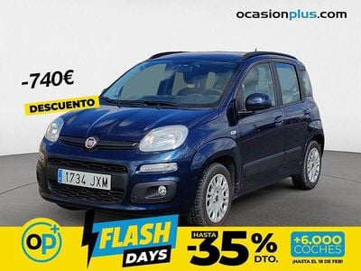 Usado Fiat Panda Lounge 69 CV (50 kW) 2017 Azul Utilitario