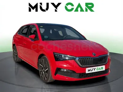 Usado Skoda Scala Sport 116 CV (85 kW) 2020 Rojo Utilitario